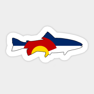 Colorado Fishing Sticker